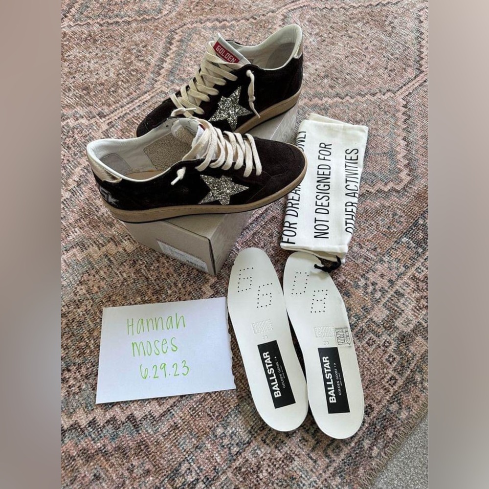 BNIB Chocolate Suede Superstar Size 38
